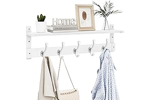Homode Coat Rack with Shelf: Elevate Your Entryway's Style and Functionality