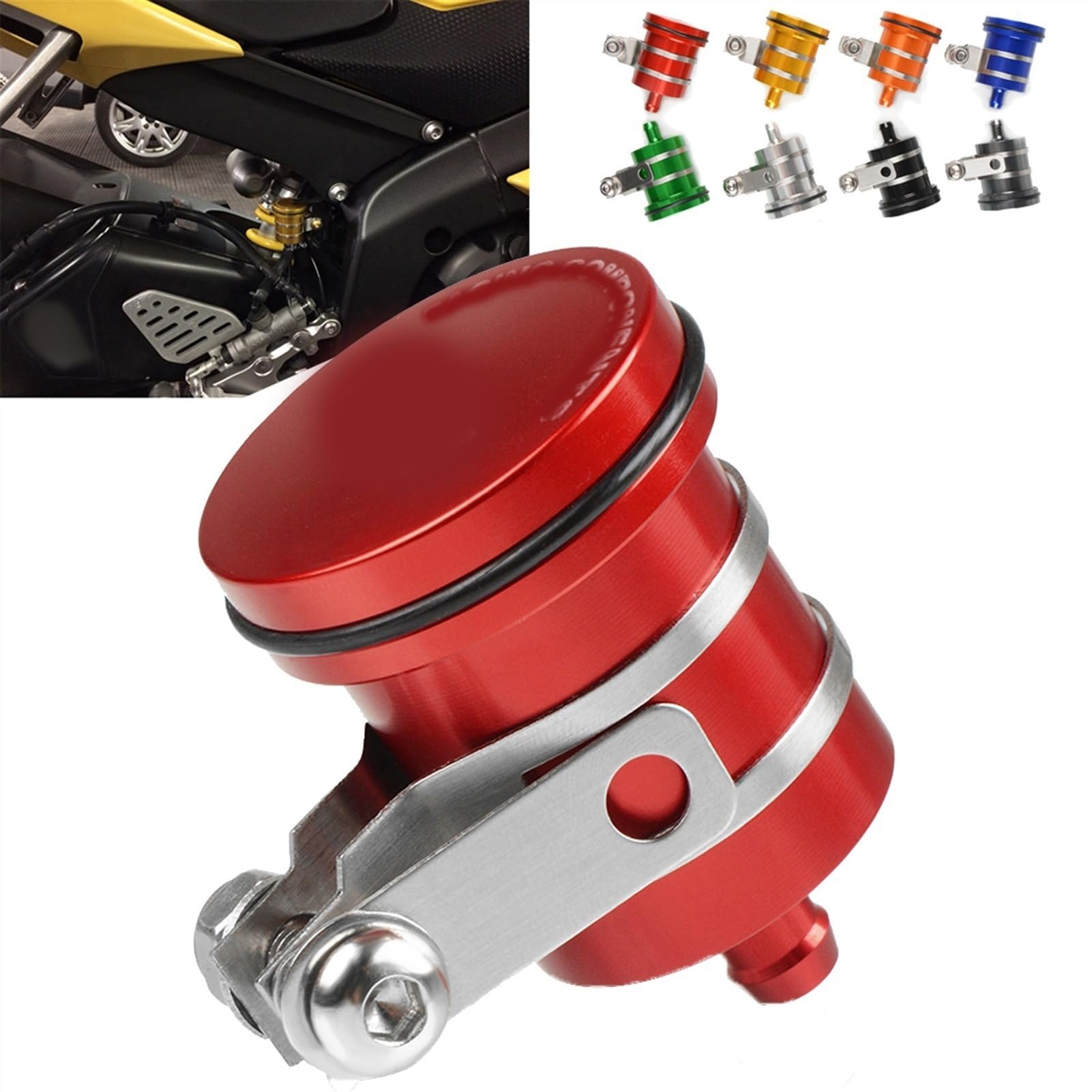 para CBR125R CB125R CBR CB 125R 125 R 2018 2019, Depósito De Líquido Freno Trasero Motocicleta, Tanque Embrague, Cubierta Taza Aceite
