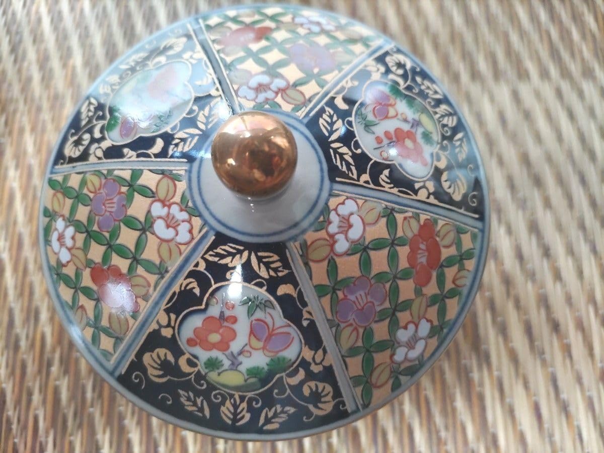 2272 有田焼 瑞窯 茶器セット　急須1客　湯呑蓋付5客　金彩 2272 有田焼 瑞窯 茶器セット 急須1客 湯呑蓋付5客 金彩 【公式通販】