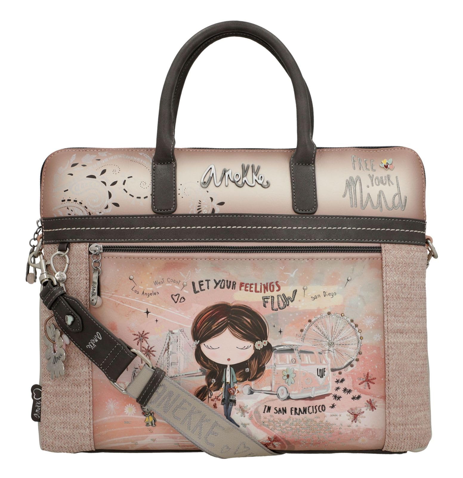 Portefeuille Anekke Peace & Love 38839-025 sur