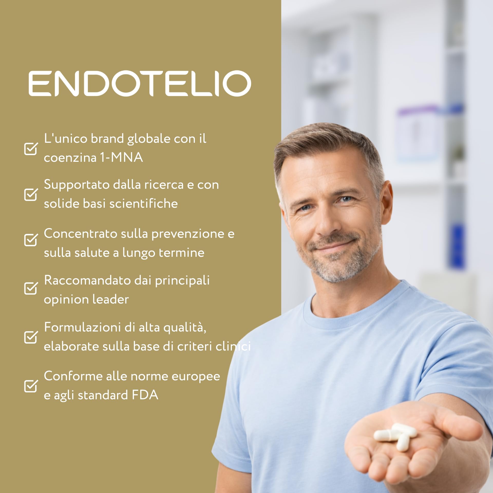 1-MNA PRO, Integratore Anti-Età, Ottimizza NAD+, Doppia Dose per Effetti Più Rapidi, Biohacking, Supporto per la Salute Cellulare, Biodisponibilità Maggiorata, 30 Compresse