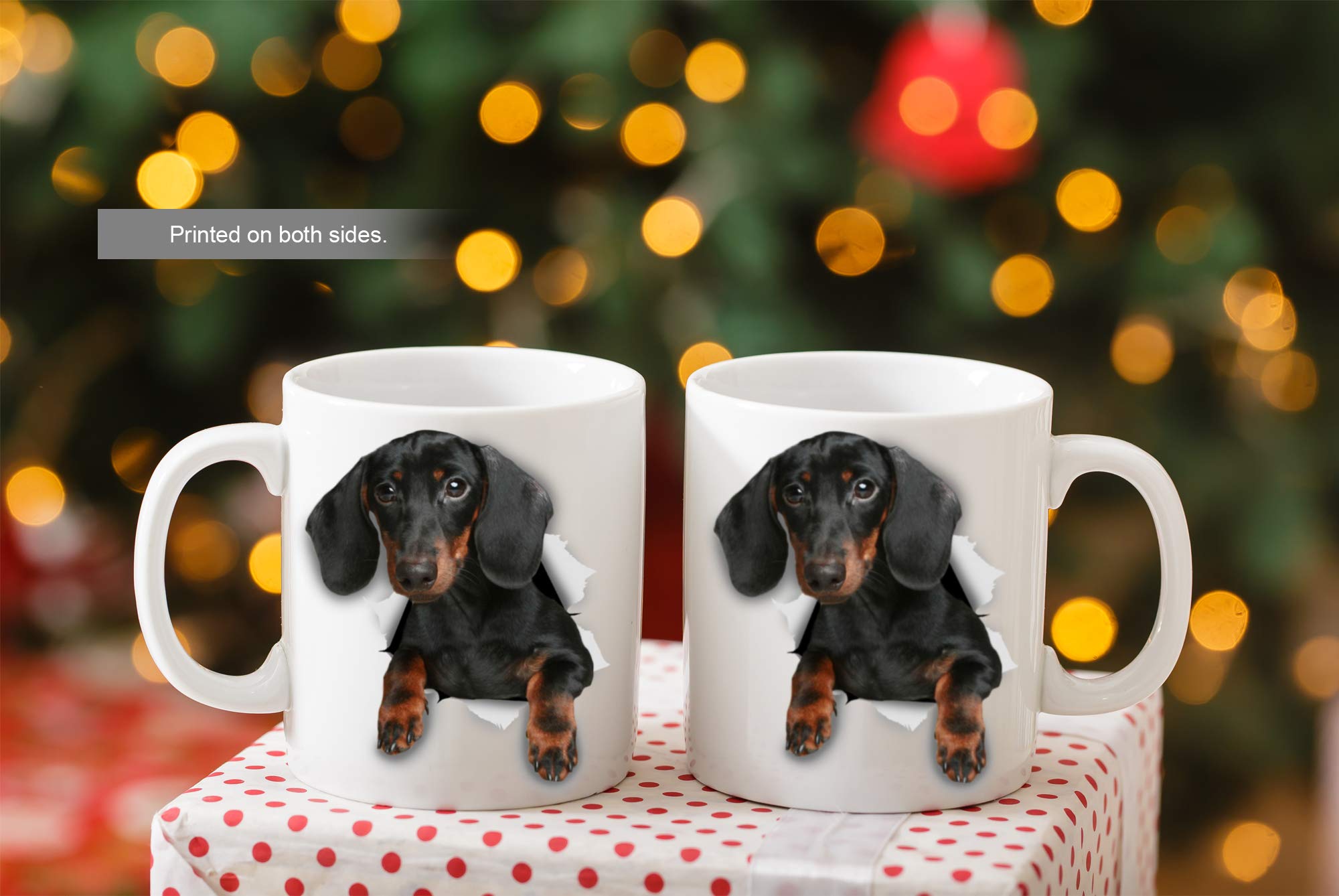 Amazon.com: Winston & Bear Cutest Dachshund Mug - Black Tan Sausage Dog  Ceramic Coffee Mug Gift for Dog Lovers Mom and Dad - Wiener Themed Novelty  Cup (11oz) : Home & Kitchen