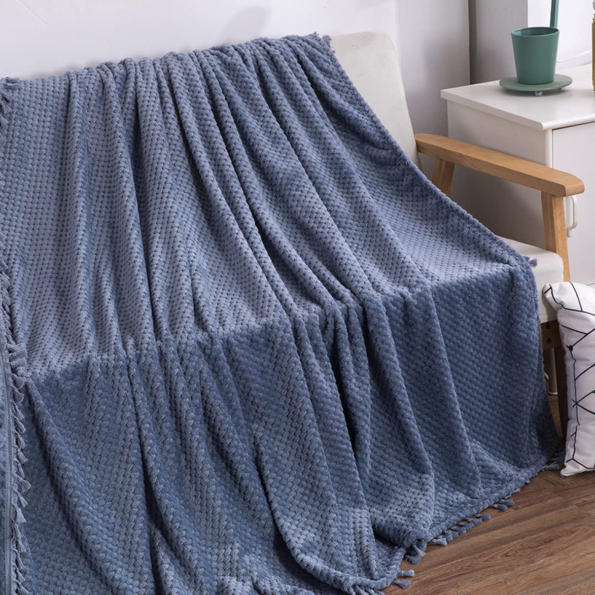 Amazon｜[ZS2L7] 夏用 毛布 150*200CM ひざ掛け 冷え対策 薄手 掛け