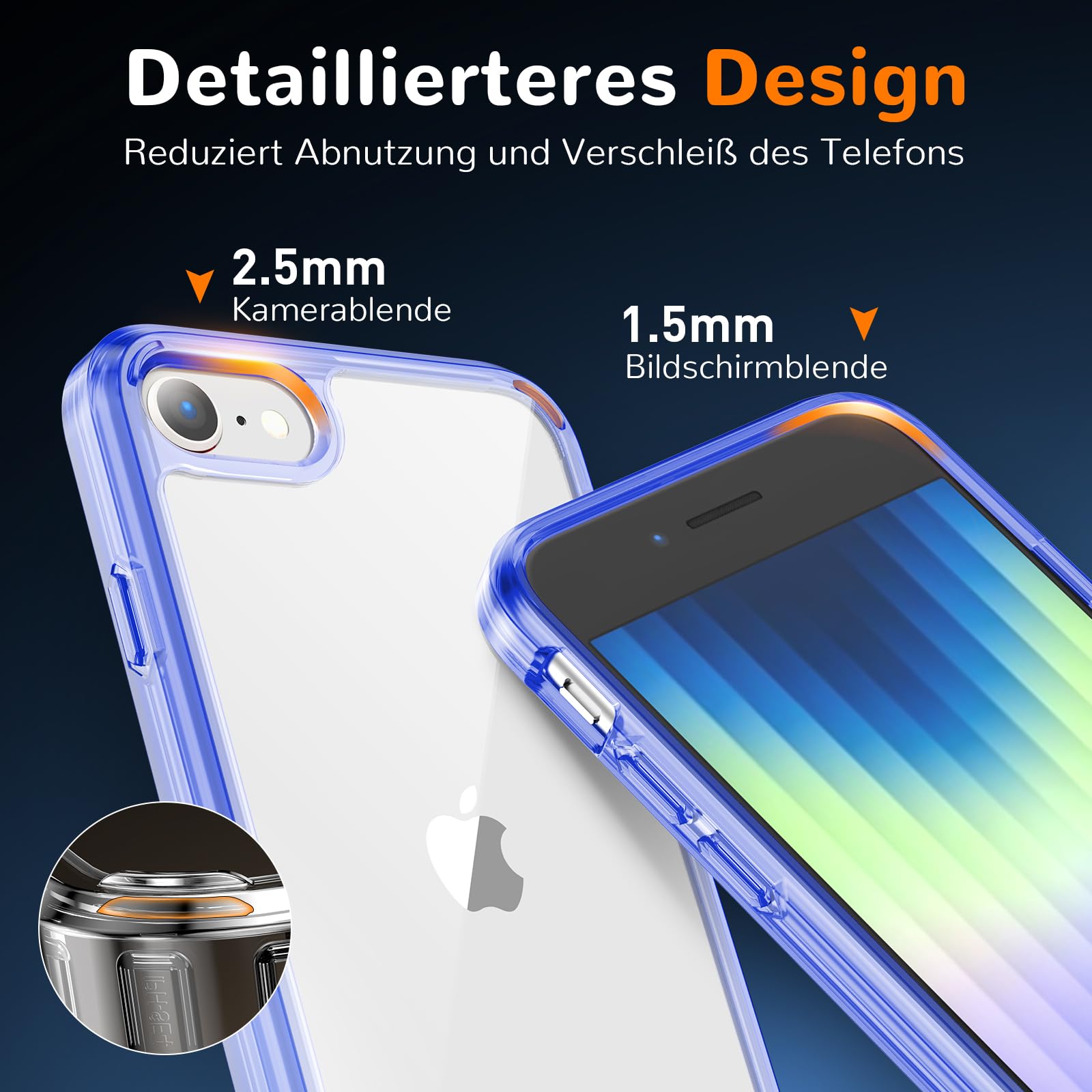Clear Case for iPhone 15, Ultra Thin, Shockproof TPU Cover, Anti-Yellowing, Crystal Clear, Phone Case for Apple iPhone 15 - Clear — view 48