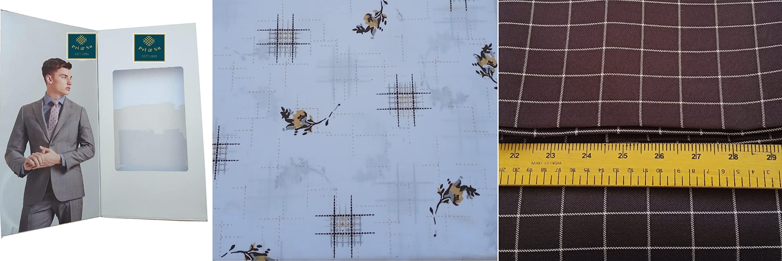 Pri & Su CottLinns Combo of Cotton Shirt 200012 & Trouser 90087-picture-4