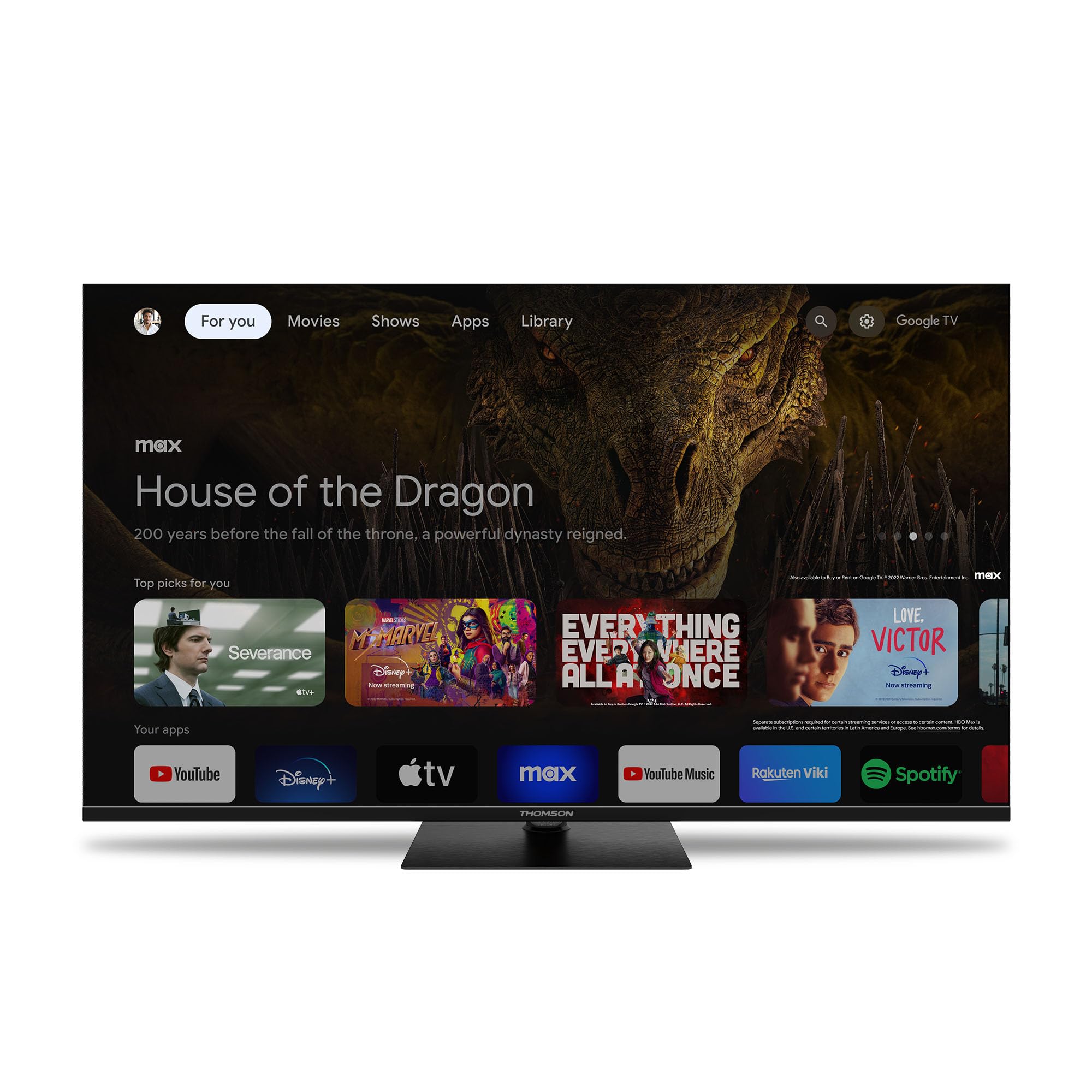 Thomson 43 Zoll (109cm) 4K Ultra HD Smart Google TV – Bild 10