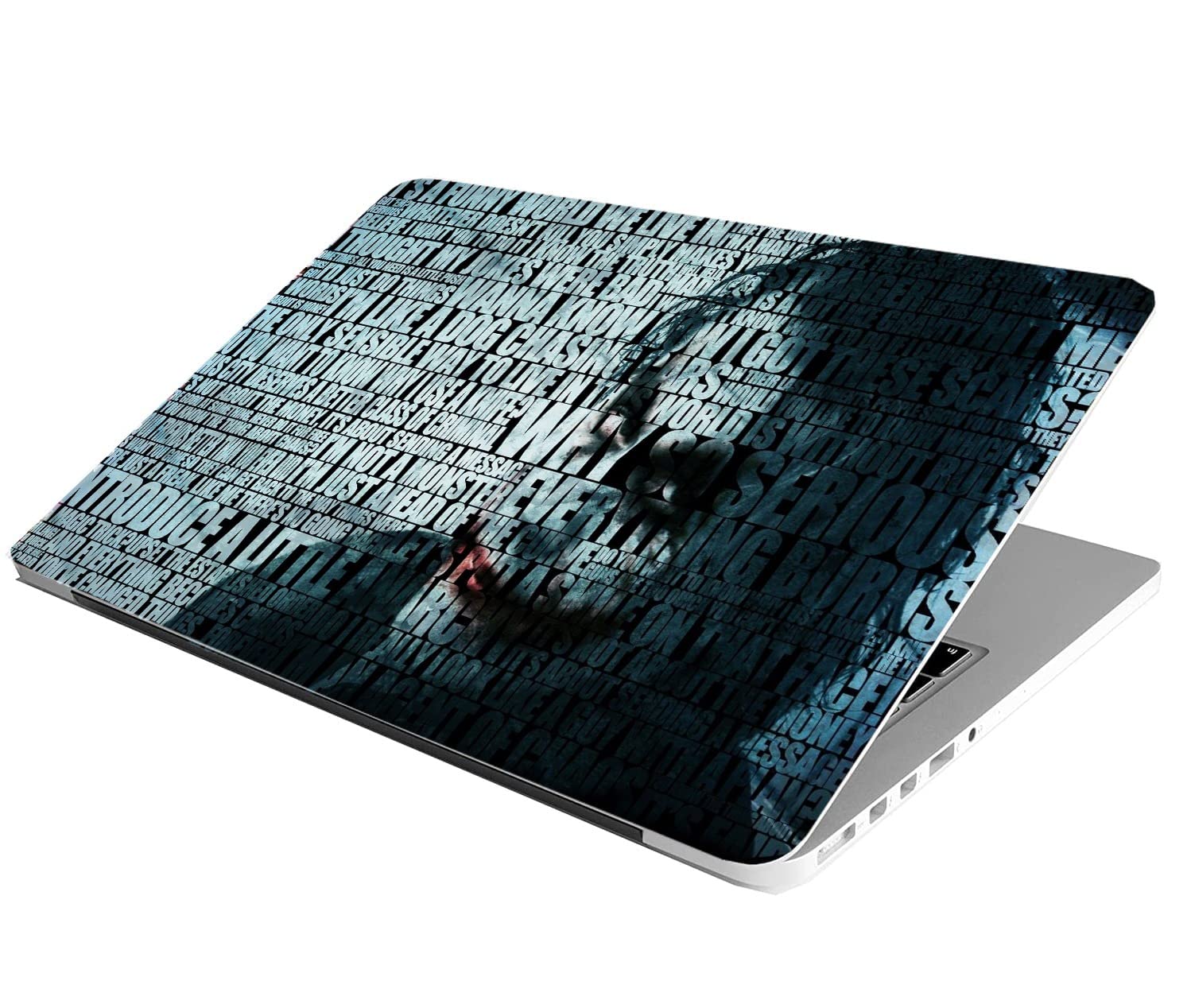 ANCIARY Laptop Skin Stickers Bubble-Free HD Quality Sticker for Laptops Upto 15.6" Compatible with Apple/Dell/HP/Lenovo/Acer/Asus/Sony (Dustproof|Waterproof|Scratchproof|Reusable)-Joker TXT ANM (B0C6MQ2MGN) Amazon Price History, Amazon Price Tracker