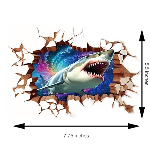 Miniatura 4 de (3 piezas) Tatuaje temporal, Cruz Roja, araña, tatuajes corporales de tiburón 3D, para brazos, espalda, piernas, media manga, impermeable