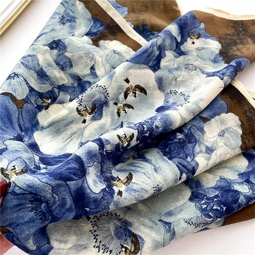 Miniatura 5 de K-Elewon Bufanda cuadrada mediana para mujer, bufanda para la cabeza, bufanda para el cuello, bufanda para el cabello, pañuelo para dormir, bufandas