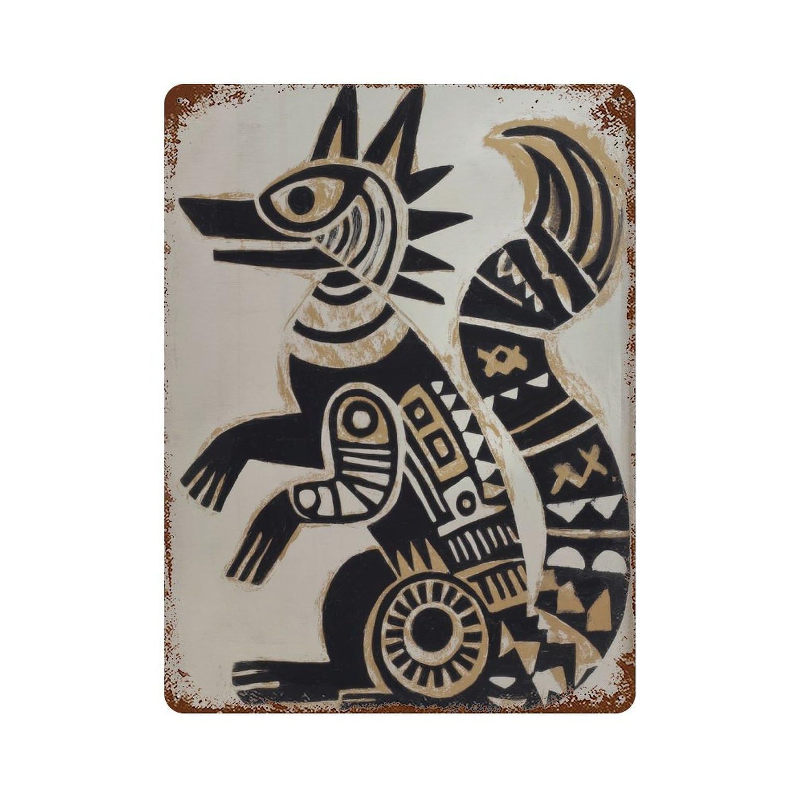 xiaoxiaoshen Traditional Mexican Wall Decor Art Metal Tin Poster Modern Home Decor Art Home Bar Shop Decorations Vintage Sign 40x30cm