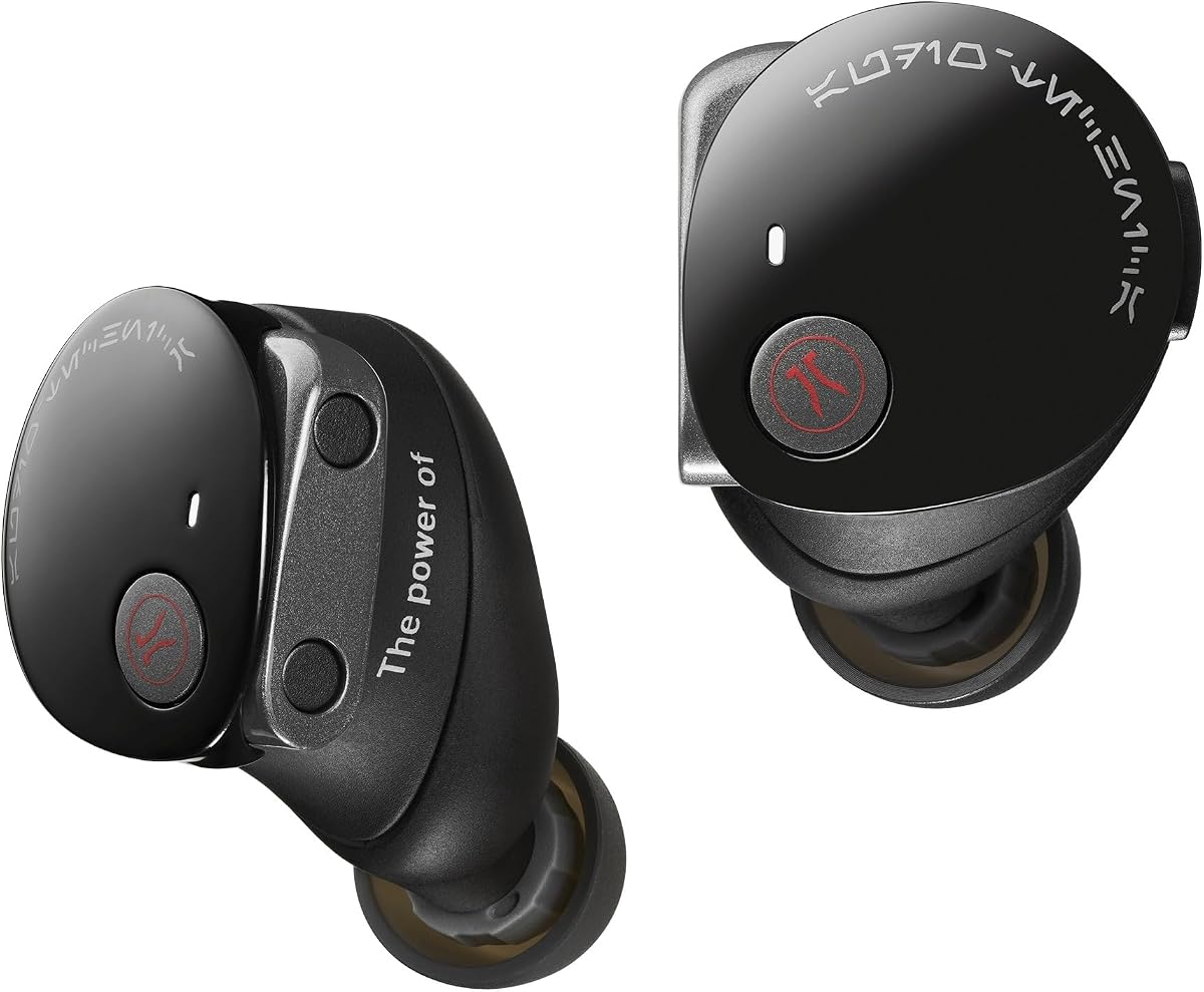 ATH-CKS50TW2DV Limited-Edition Star Wars Darth Vader Wireless Earbuds | Limited-Edition Star Wars Darth Vader