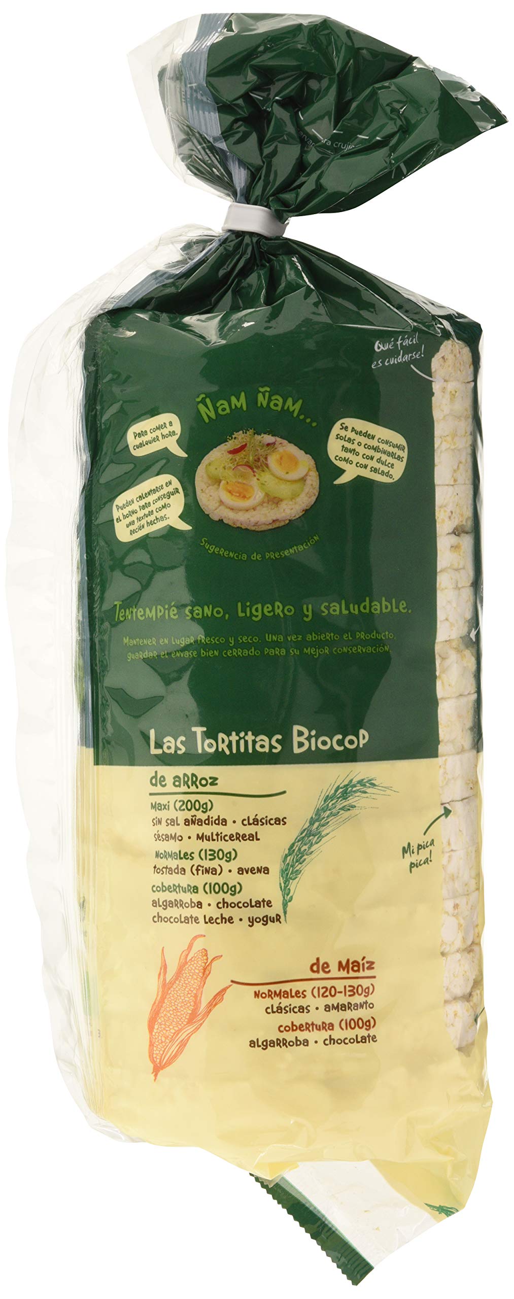 Biocop Tortitas Arroz S/Sal 400 g