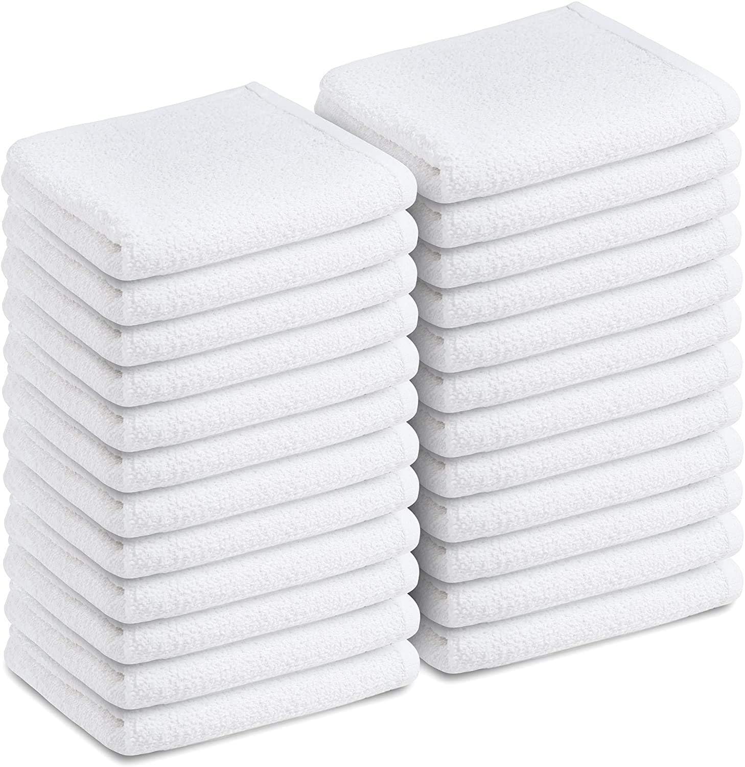 Towels N More 24 Bar Mop Towels, 16x19 Restaurant Kitchen Towels, 31oz