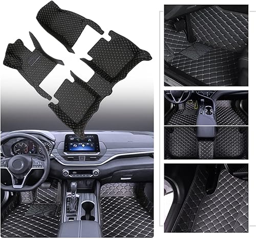 Miniatura 2 de Alfombrillas de automóvil compatibles con Volkswagen gruesas y antideslizantes para automóvil, forros de lujo de piel sintética de diamante