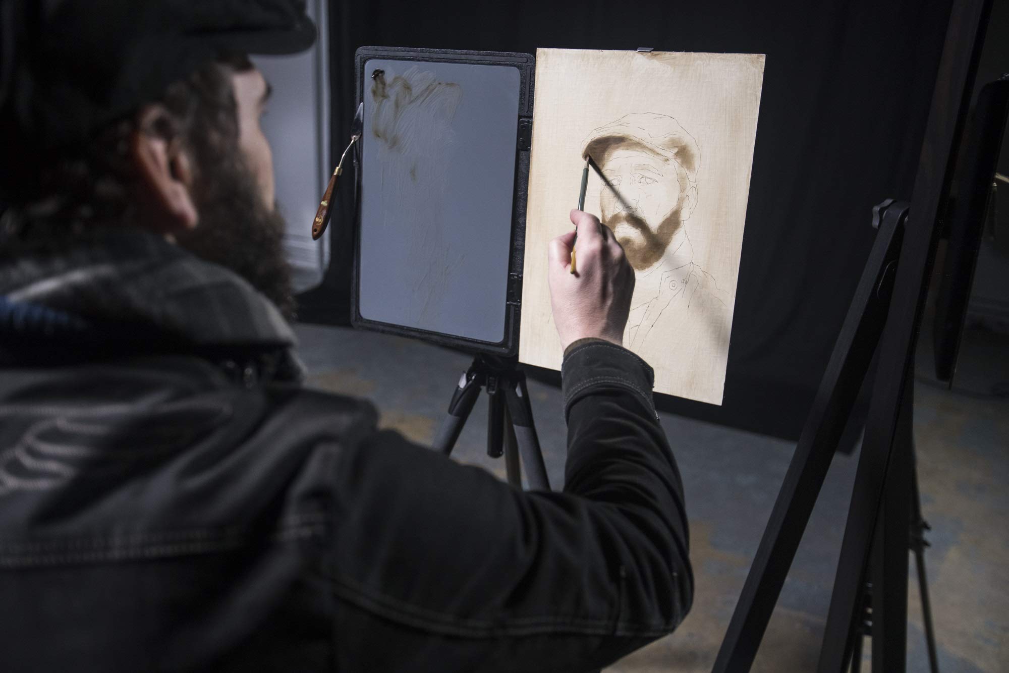 Gregory Mortenson: Realistic Self Portraits Learn New Skills from a Master, Art Improvement, Art Education, Become a Better Painter. Video Length: 24+ Hours