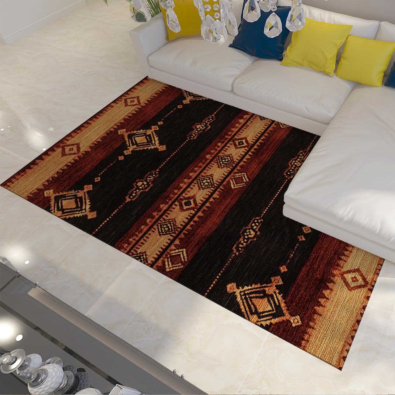Tapis flanelle douce antidérapant et pliable fini les glissades et les taches