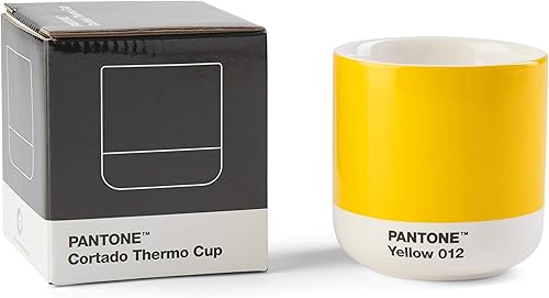 Miniatura 3 de Copenhagen.Design Cortado - Vaso térmico, color amarillo