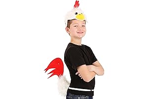 elope Chicken Plush Headband & Tail Accessory Kit: A Unique and Eye-Catching Costume