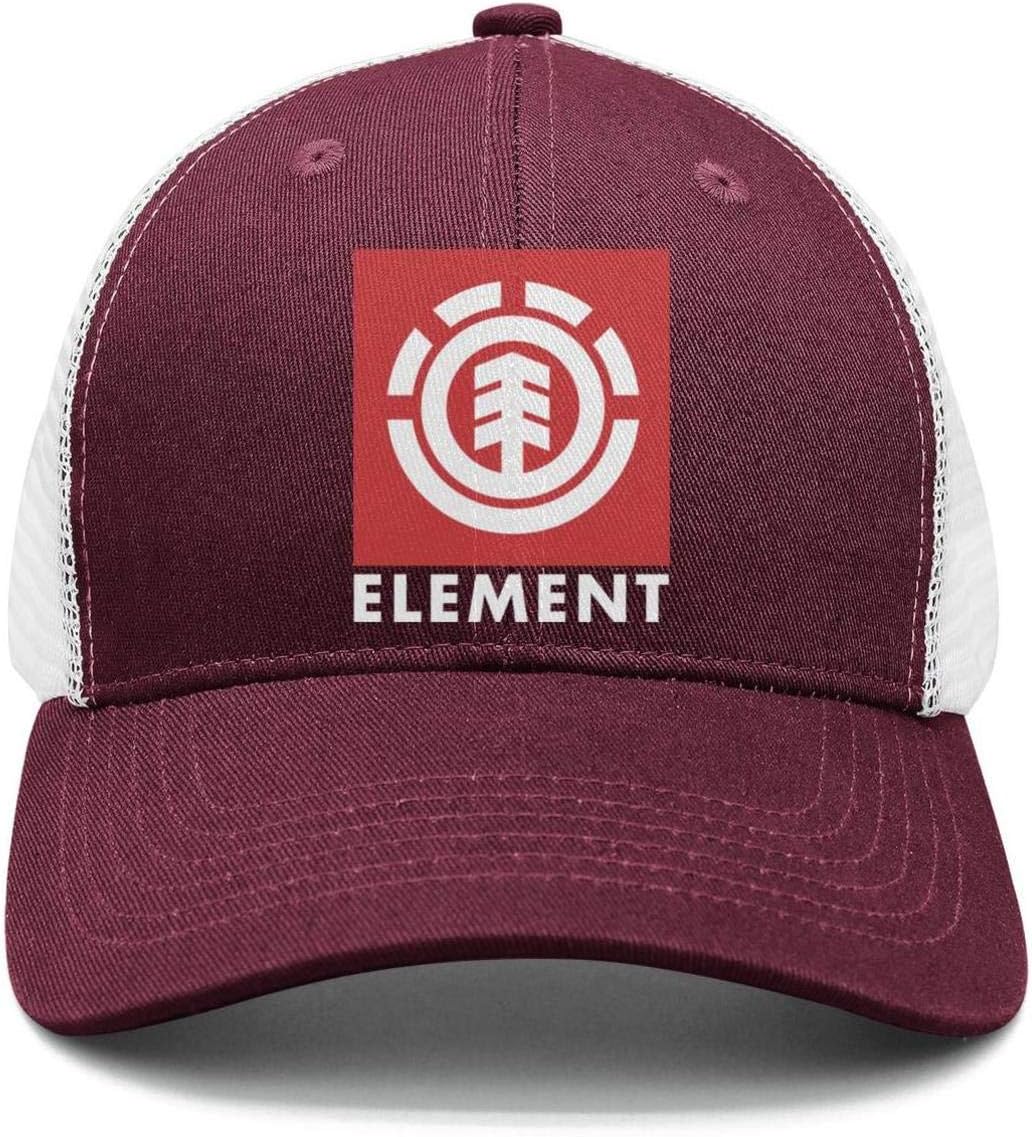 Unisex Casual Baseball Caps Element-Skateboards-Logo- Vintage Adjustable Trucker Hat
