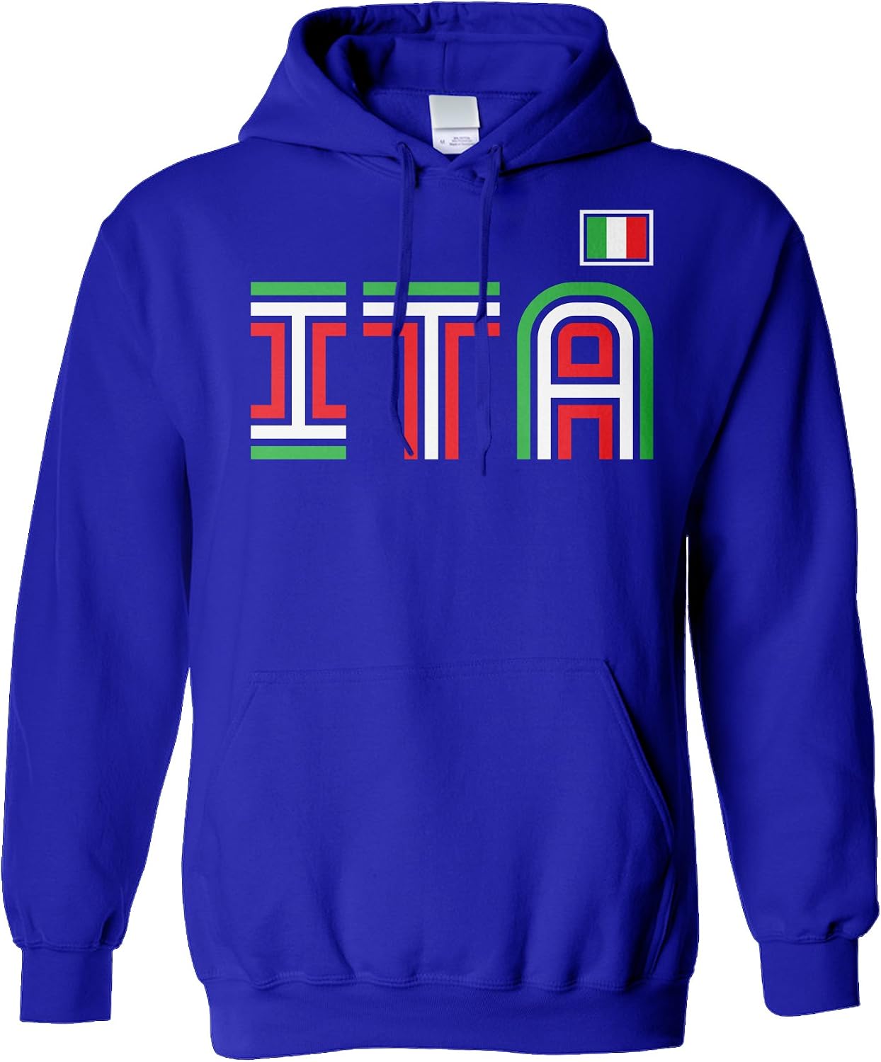Threadrock Italy Athletic Retro Series Unisex Hoodie Sweatshirt