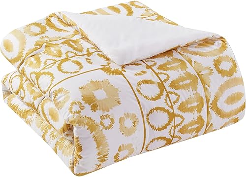 Miniatura 2 de Indigo Ink - Juego de edredón individual, ropa de cama suave de 2 piezas con funda a juego, decoración bohemia para el hogar, artículos esenciales