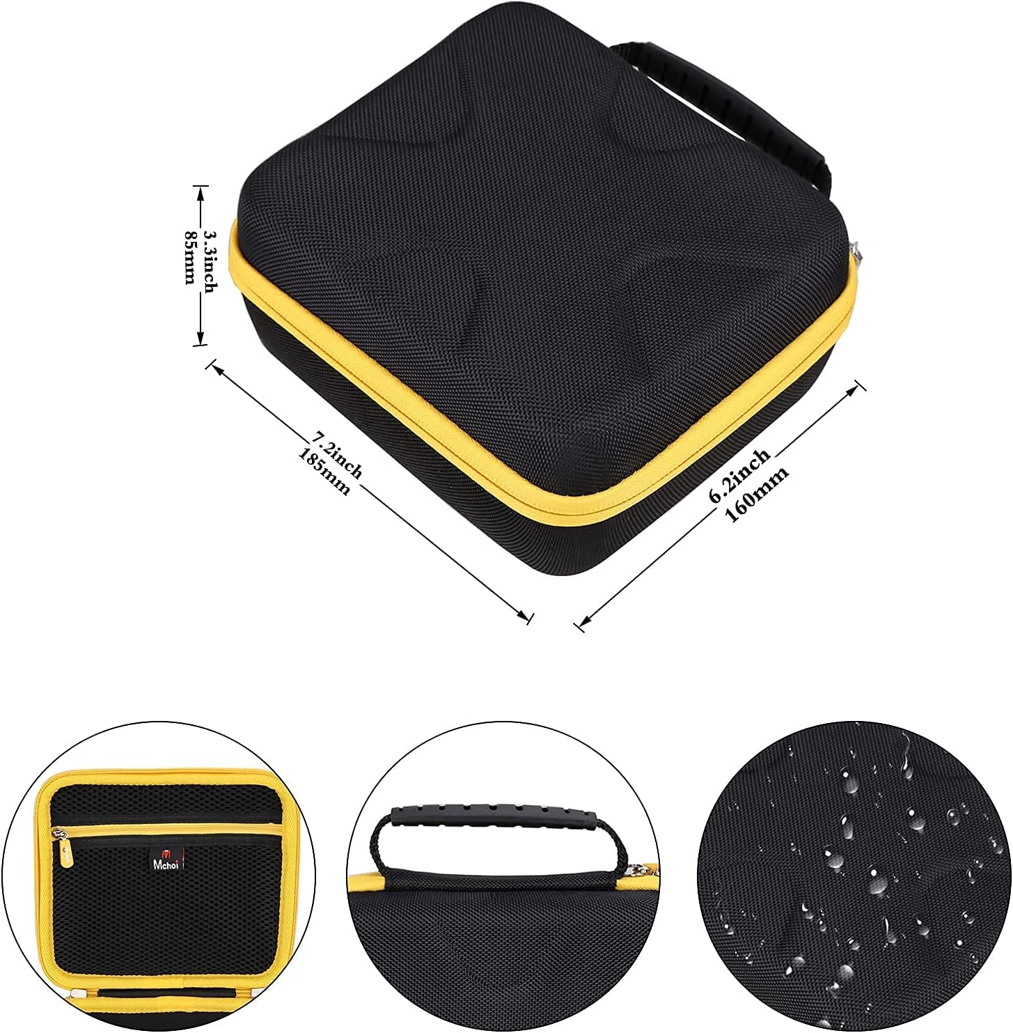 Mchoi Hard Travel Case Compatible with DEWALT (DW088K) (DW088CG) Self-Leveling Cross Line, Case Only