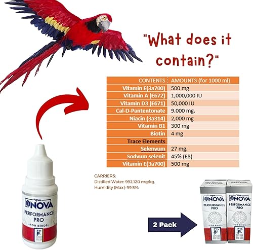 Miniatura 6 de VHD MyBird Performance E & D3 para la cría de aves jaulas - para periquitos, canarios domésticos, loros, jilgueros y palomas, pájaros jaulas grandes