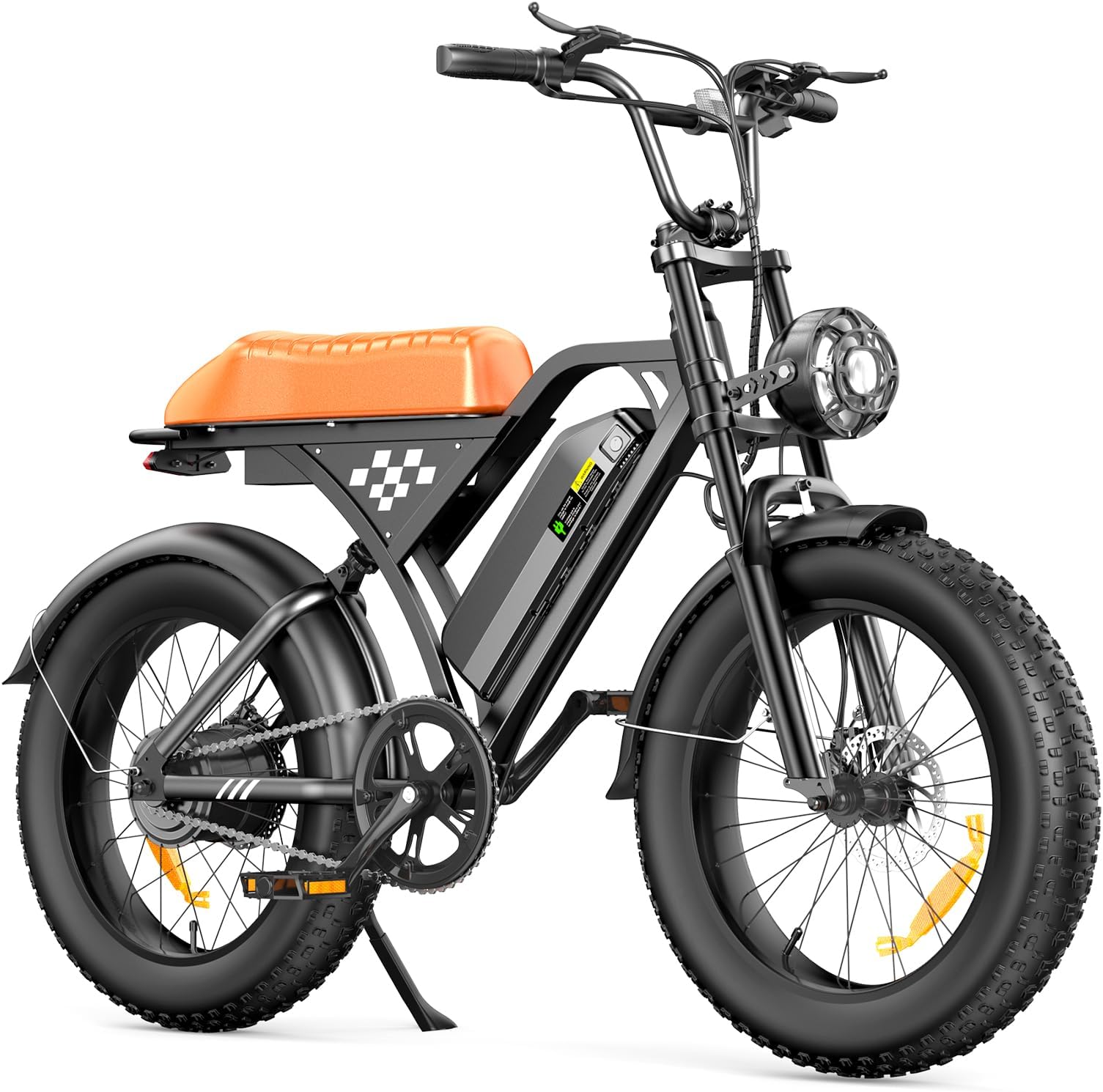 Electric Bike - 500W/1000W Peak Motor Electric Bicycle, 20MPH, 60 Miles, Removable Battery, Shock Absorber, 5/7 Speed E Bike, 20''/26” Tire Commuter Electric Bicycle for Adults