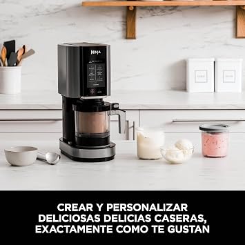 Ninja CREAMi, Multifunction Electric Cooler, Black and Silver