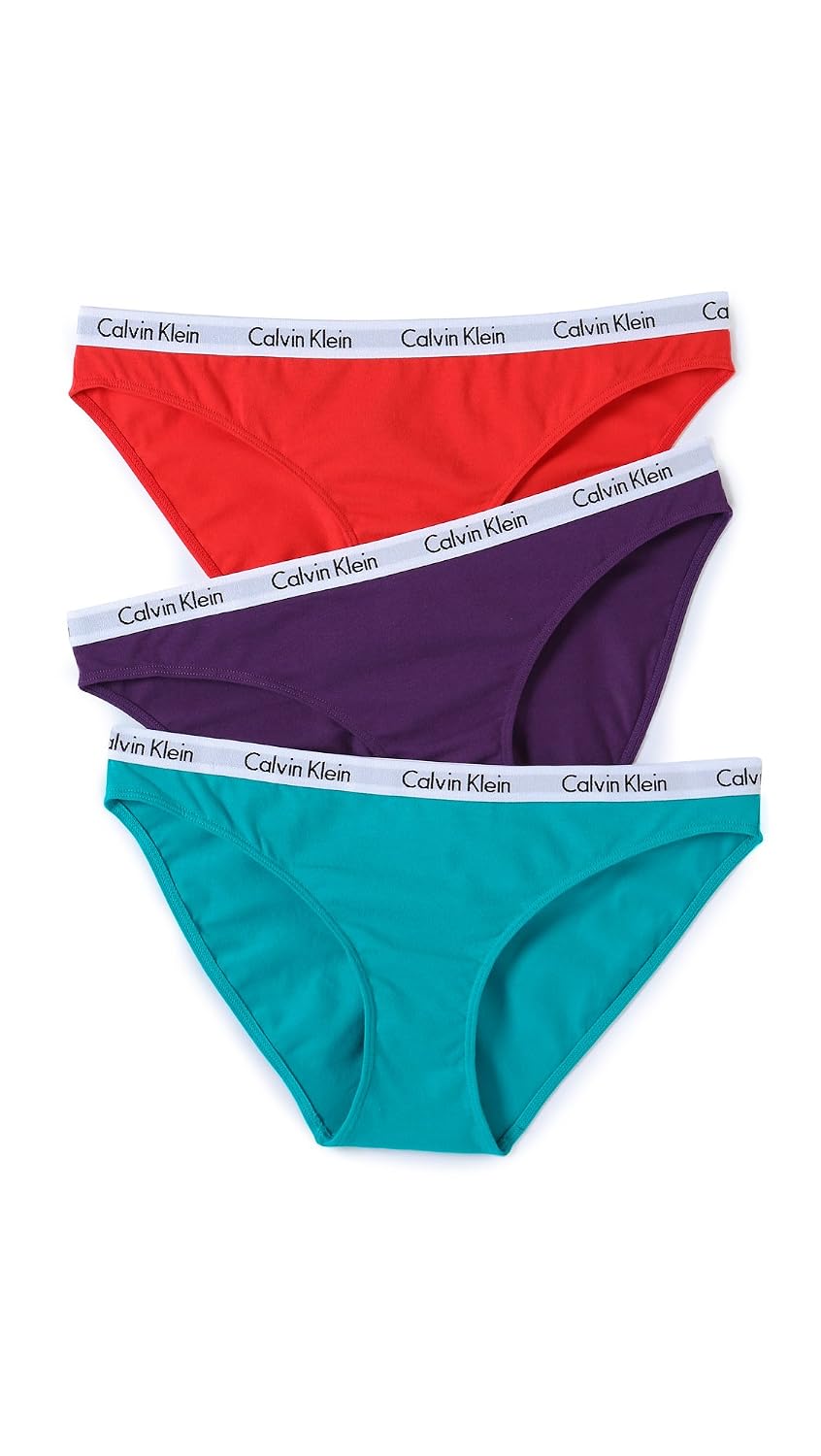 Calvin Klein Women's Cotton Stretch Bikini Panties – 3 Pack, Carousel Logo - Image 10