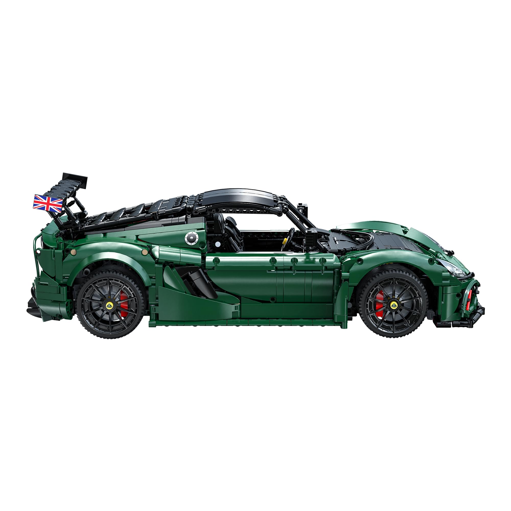 CaDA C61511W Lotus Exige Cup 430 Building Block Set con licenza ufficiale Modello di auto super sportiva con collaborazione MOC 3730PCS Kit di auto da corsa da collezione per adulti appassionati