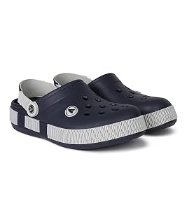 Aqualite Men's NEO-153 Trendy Stylish Fashionable Clogs with Back-Strap| Sandals with Lightweight Regular wear Casual Clogs with Ultra Soft & Flexibility Technology.