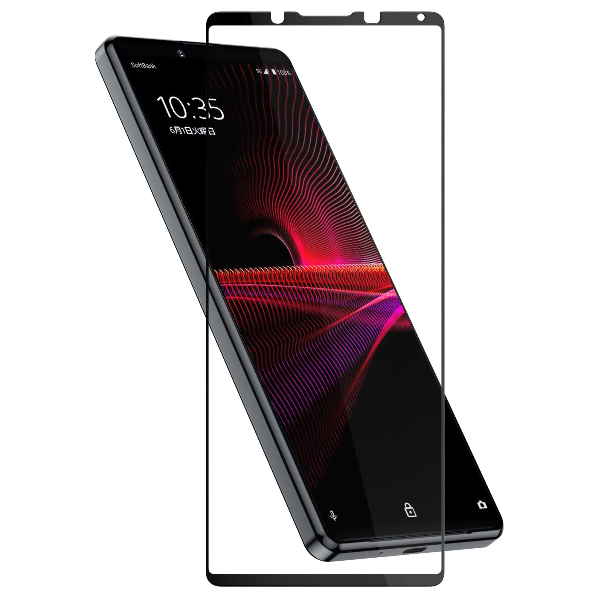 Amazon | Hy+ Xperia1 III フィルム SO-51B SOG03 ガラスフィルム W