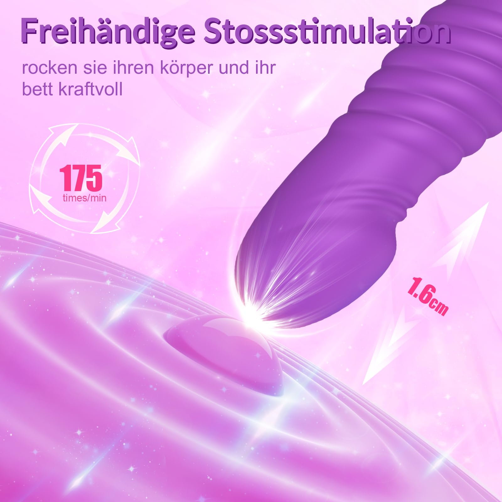 Giocattoli del sesso per le donne Vibratore Telecomandato - Giocattoli del sesso Set di vibratori per le donne solo Coppie Spinta Dildos Punto G e Clitoride Farfalla Vibrazione