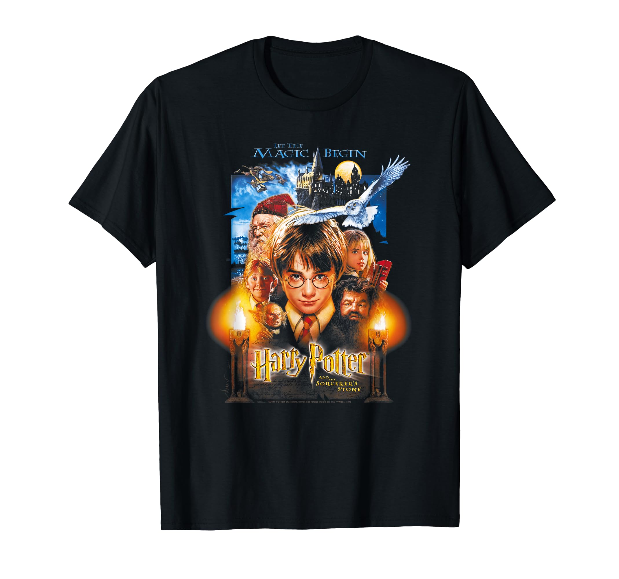 Amazon | ハリーポッター映画ポスター Tシャツ | Tシャツ・カットソー 通販
