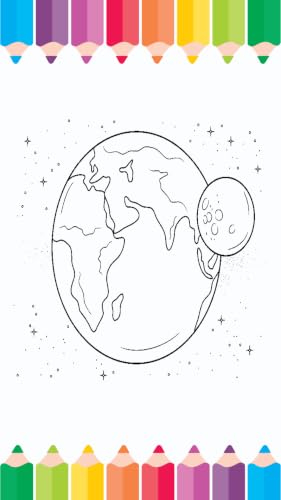 Planet coloring book pages – vue 3