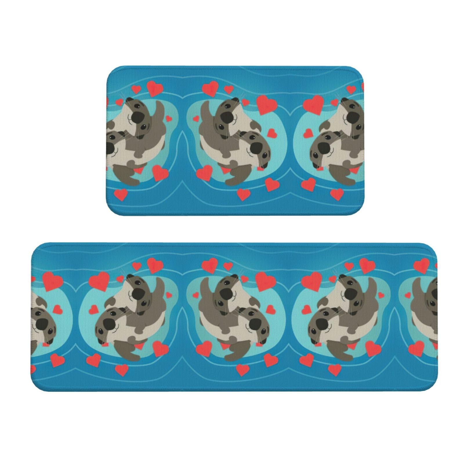 Tapis de cuisine antidérapants EdWal pour éviter les glissades et protéger les sols de la maison