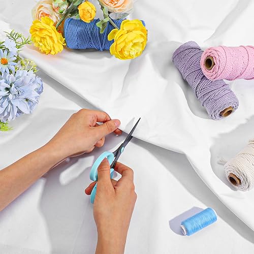 Miniatura 3 de 10 Yards White Cotton Fabric by The Yard 63 Inches Wide White Muslin Fabric Textile Unbleached Natural Cotton Cloth Soft Embroidery Muslin Quilting