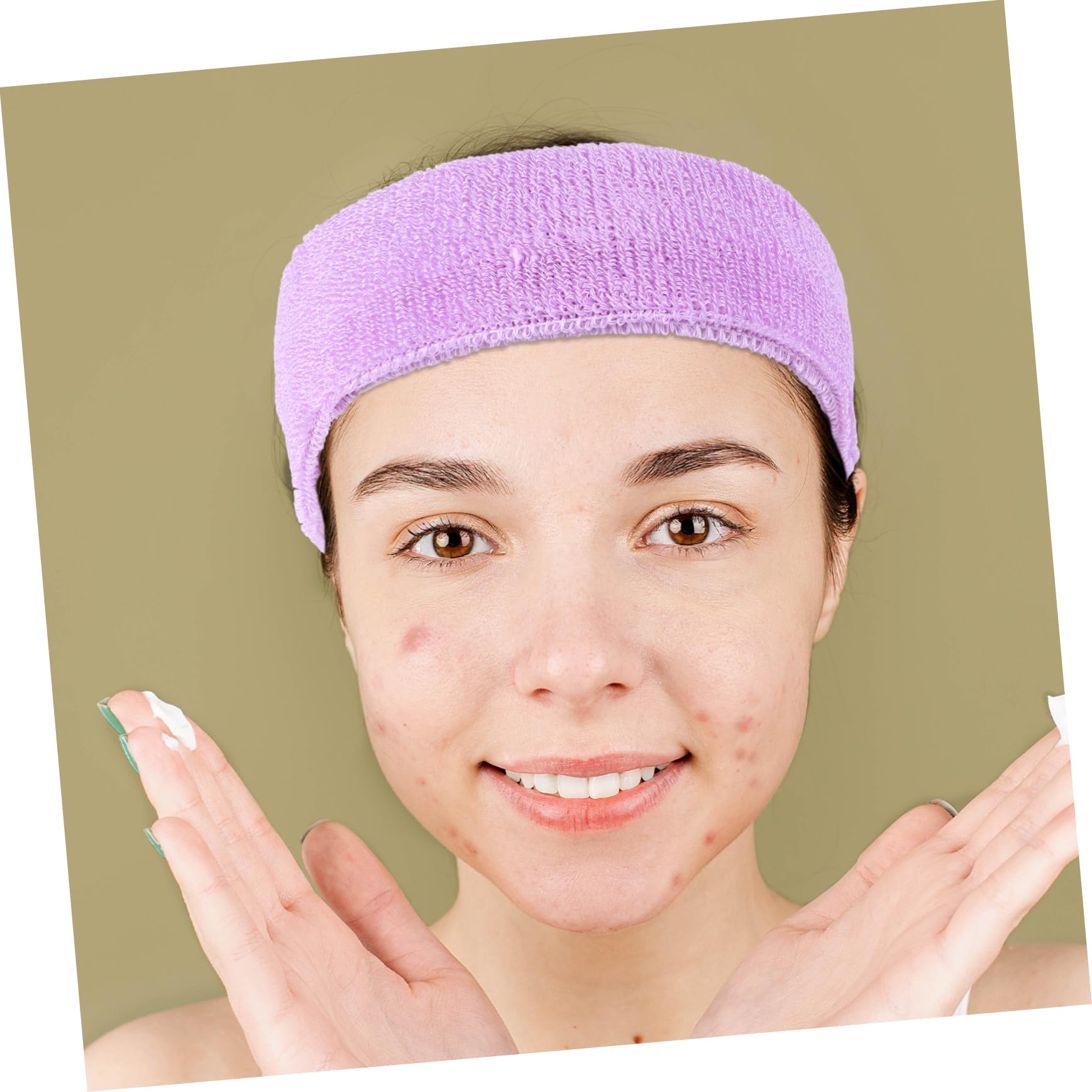 ifundom Hacer Ejercicio Banda para El Cabello Absorbente Banda para El Sudor Gimnasia Diadema De Entrenamiento De Yoga Banda De Pelo Profesional Hilo De Poliester