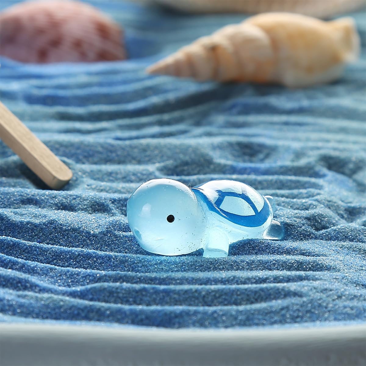 Amazon.com: sanendin Desktop Zen Garden Kit -Ocean Themed Zen