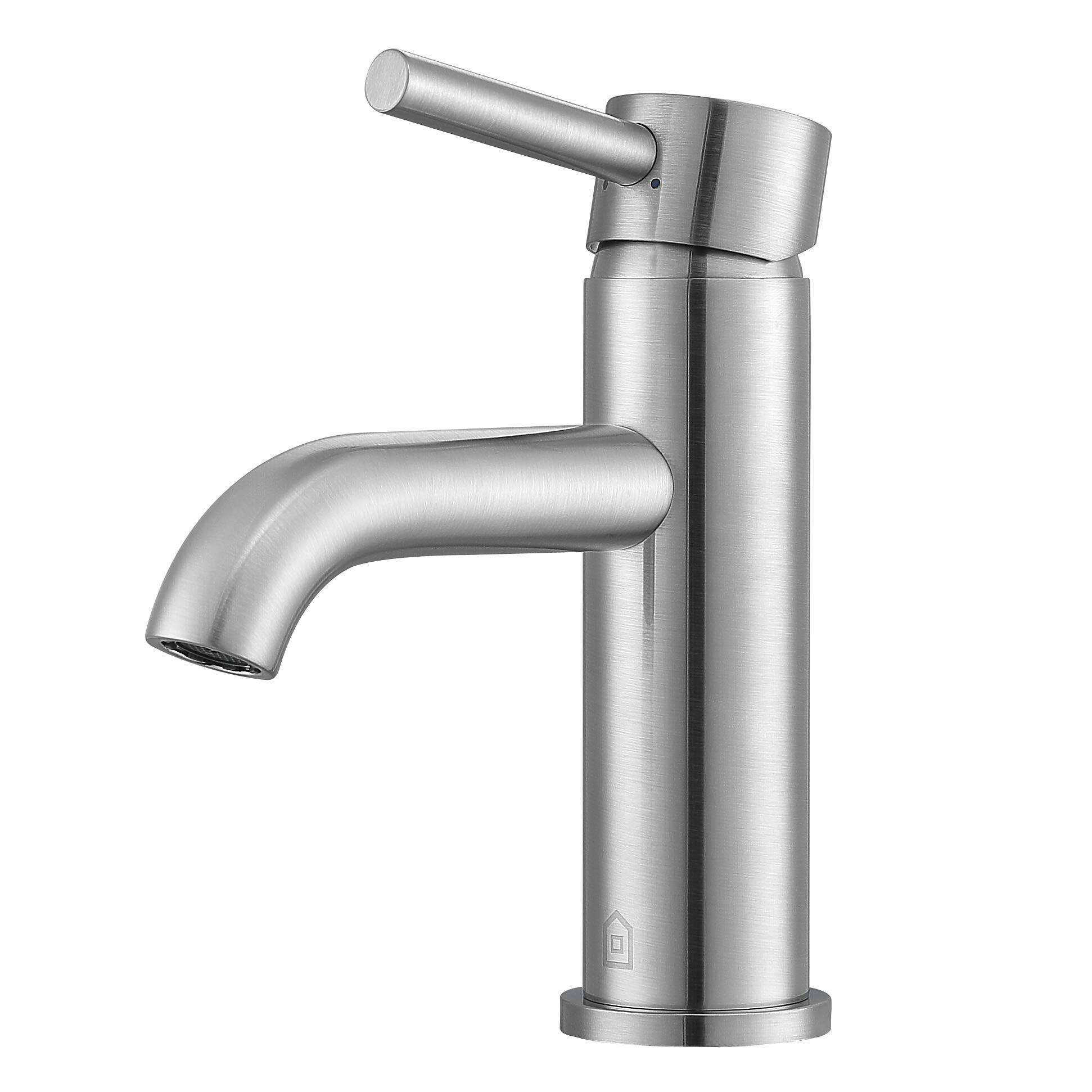 Ancona AN-4366 Valencia Series Single Lever 1-Hole Bathroom Faucet in Brushed Nickel