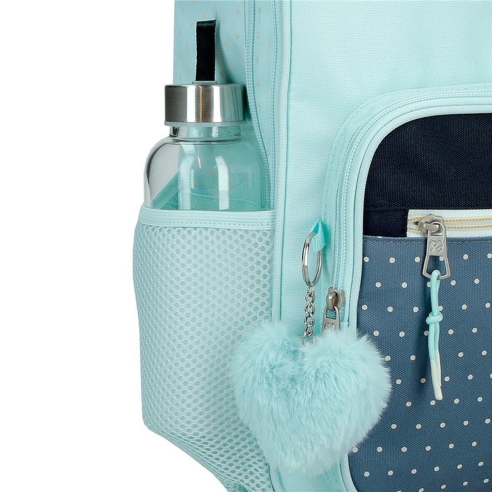 Pepe Jeans Dalma Mochila escolar mochila infantil fabricada en Poliéster, Tirantes anchos y ajustables que se adaptan, bolsillo frontal. De Joumma Bags