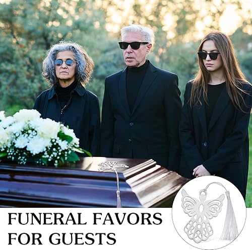 Miniatura 6 de Chinco 40 marcapáginas de ángel de metal para mujer, regalo de ángel, marcapáginas a granel con bolsas de organza para amantes de los libros,