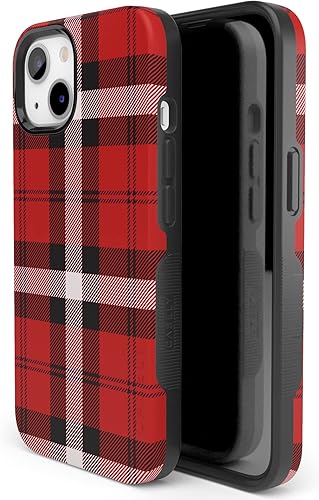 Vista 831 de Casely Funda para iPhone 13 Compatible con MagSafe Color Splash de medianoche Funda retro abstracta Color de medianoche Splash Abstracto