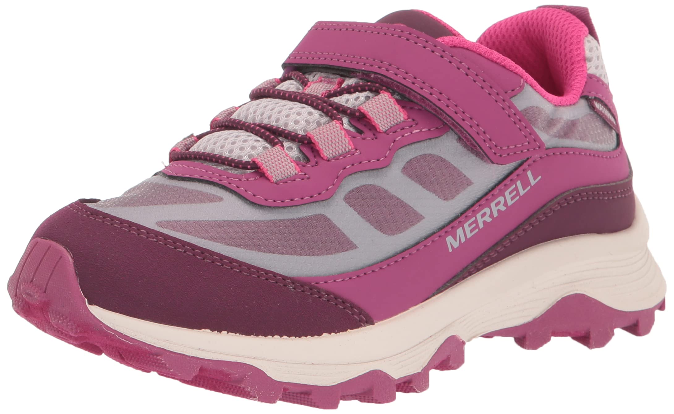 Merrell MOAB Speed Low A/C WTRPF, Sneaker, Grey/Berry, 36 EU