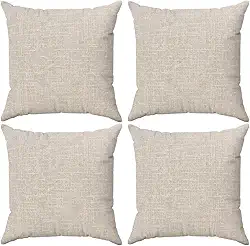 Almofadas Linho Cru 45x45cm com Zíper e Enchimento (4)