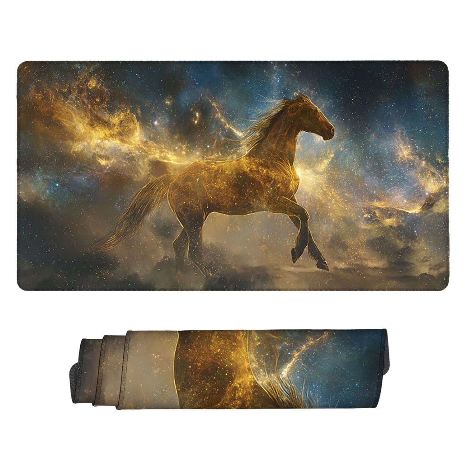 Podkładka pod mysz do gier, 1200 x 600 mm, XXL, duża podkładka pod mysz do gier, antypoślizgowa, wodoodporna, rozszerzona XXL długa klawiatura, akcesoria biurowe, do gier, komputera, komputera