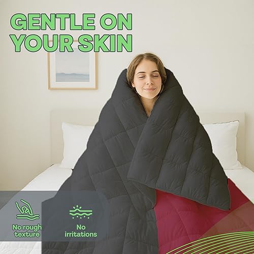 Miniatura 2 de Sacred Thread Edredón reversible  Poliéster y rayón derivado del relleno de edredón de bambú, para todas las estaciones, relleno alternativo al