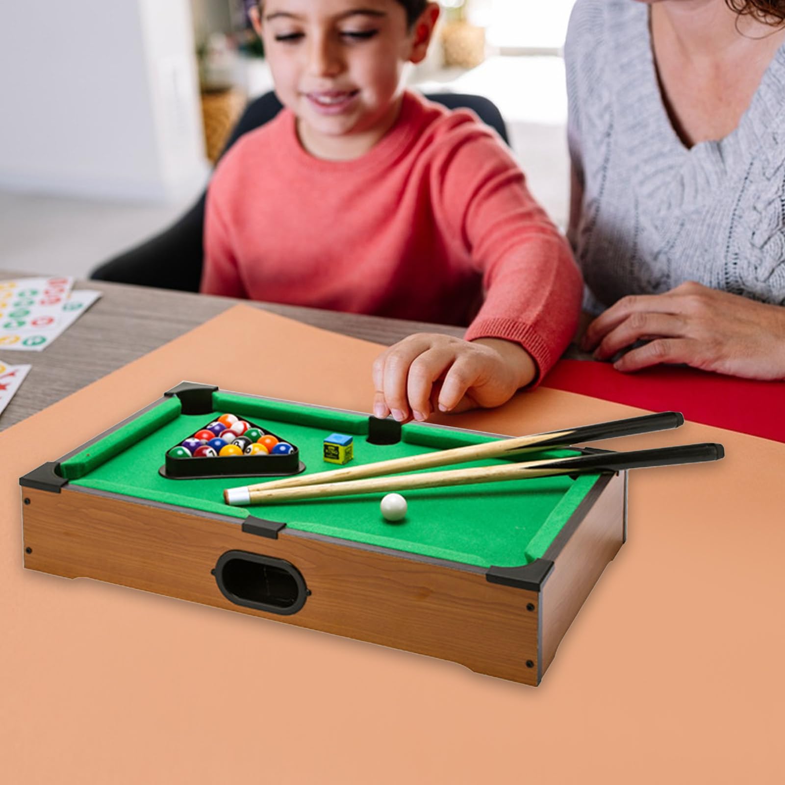 Tavoli da biliardo piccoli giochi da biliardo da tavolo Set di tavoli da | per attrezzature per giocattoli per il viaggio per viaggi per la famiglia, ragazze per ragazzi all'aperto