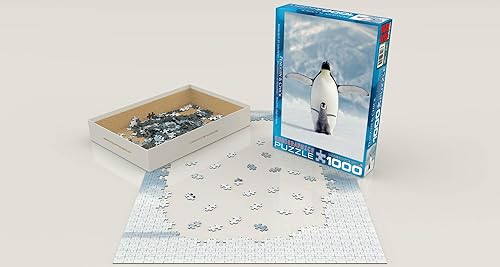 Miniatura 3 de Eurographics Rompecabezas de 1000 piezas de pingüino y pollito